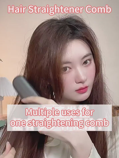 2 in 1 Cordless Hair Straightener Brush