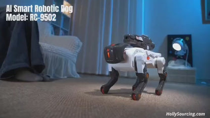 AI Robot Dog – Dances, Does Kung Fu & Sprays Water | Remote Control | Ages 8+