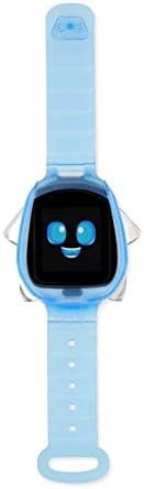 Little Tikes Tobi Robot Smartwatch – Blue with Movable Arms and Legs, Fun Expressions, Sound Effects, Play Games, Track Fitness and Steps, Built-in Cameras for Photo and Video 512 MB | Kids Age 4+