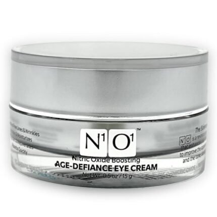 Age-Defiance Eye Cream – Day & Night Moisturizer with Nitric Oxide, Hyaluronic Acid, Complex Peptides, Ceramides – Hydrating Eye Cream for Dark Circles, Wrinkles, Fine Lines, Puffiness – 0.5 oz.