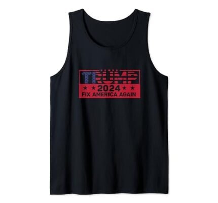 President Trump Trending Political Trump 2024 Election Tank Top