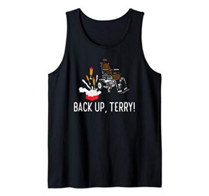 Back Up Terry! | Cute Funny Fireworks Gift Tank Top