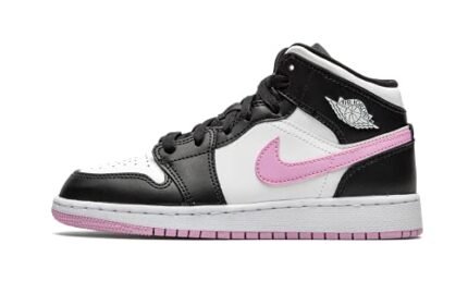 Nike Jordan Youth Air 1 MID GS 555112 103 Arctic Pink – Size 5Y