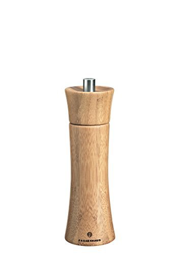 Zassenhaus – M023237 Zassenhaus Frankfurt Pepper Grinder Mill, 7-Inch, Bamboo