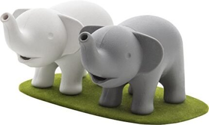 Qualy 521705800 Duo Elephant Salt and Pepper Shaker