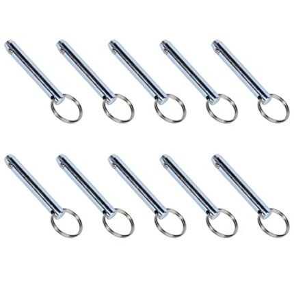 HNARL Quick Release Pin,Skyjack Safety Pin 10PCS 100509 Skyjack Parts (3/8″ Diameter x 2″ L) for Skyjack Scissor Lifts SJIII 3215 SJIII 3219 SJIII 3220 SJIII 3226 SJIII 4620 SJIII 4626 SJIII4632