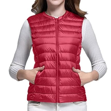 Prime of Deals Today Pink Waist Coat Outwear Vest For Women Christmas Gifts For Women 2023 Trending Clothes For Women 2022 Oversize Vest Clothes For Women Plus Size