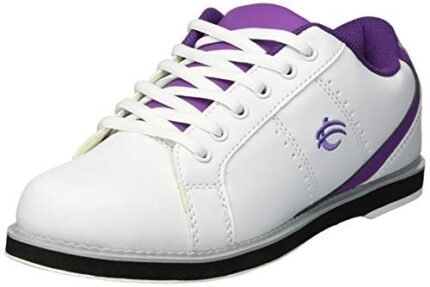 BSI Women’s 460 Classic Bowling Shoe – Lightweight Shoes with Cushioned Support for Women, Purple & White, Size 9