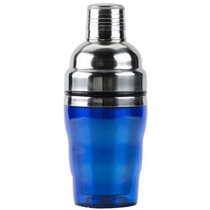 Blue 3-Piece Cocktail Shaker Set 10 oz.