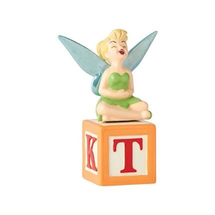 Enesco Disney Peter Pan” Tinker Bell Ceramic Salt and Pepper Shakers, 4.5″, Multicolor