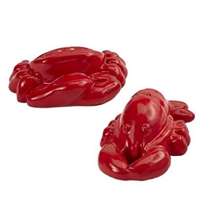 Design Imports DII Ceramic Salt & Pepper Shakers (Crab & Lobster)