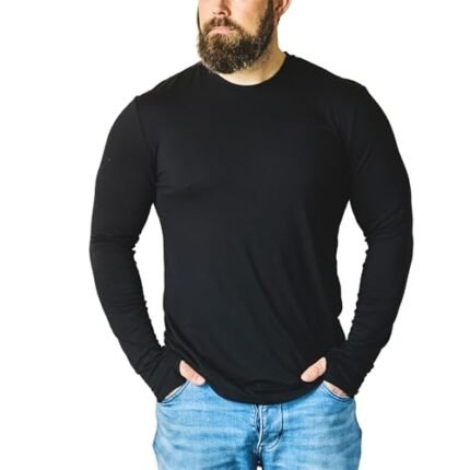 Merino 365 OG Merino Longsleeve with Thumbloops, X-Large, Black