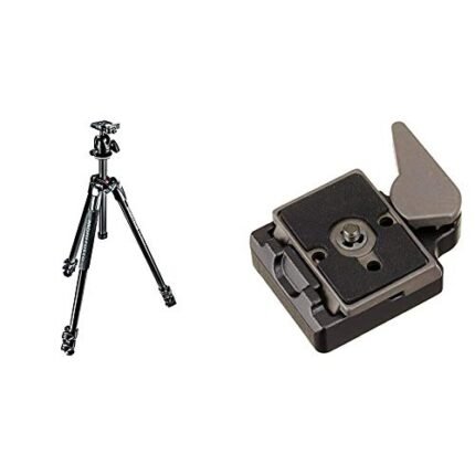 Manfrotto 290 Xtra Aluminum Tripod Kit with Ball Head + Quick Release Plate