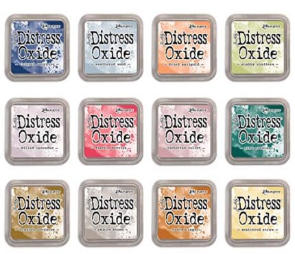 Ranger Tim Holtz Distress Oxide Ink Fall 2018 (Release 5) – 12 Ink Pad Bundle