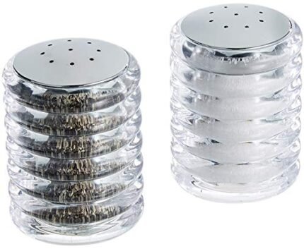 Cole and Mason Salt & Pepper Shaker Set, 4″