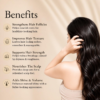 Herbal Hair Oil | Semi-Filtered Formula with Rosemary, Bhringraj, Amla, Hibiscus, Kalonji, Argan & Jojoba Oils | 200ml